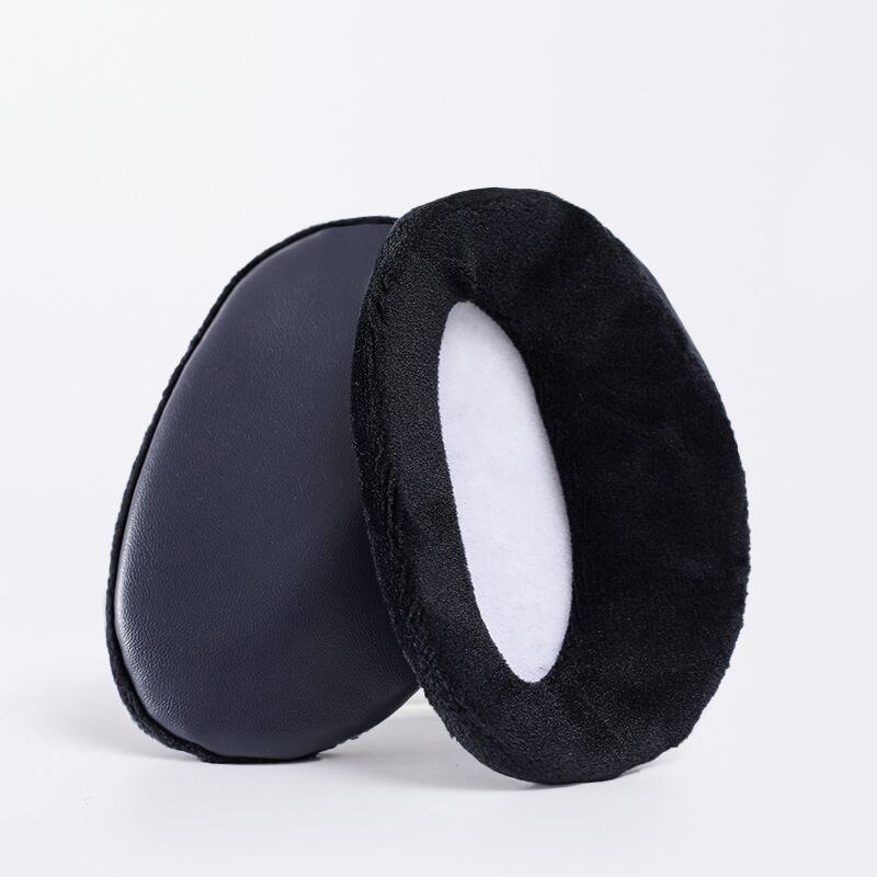 Herre Saueskinn Varm Ørevarmer Riding Vindtett Ørevarmer uten Hårbøyler delt type Ull Innerfôr Ørevarmer