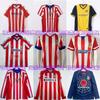 2004-05 Atletico Madrid Retro Soccer Jersey Torres 9 Simoni 14 Short Sleeve Long Vintage Football Shirt