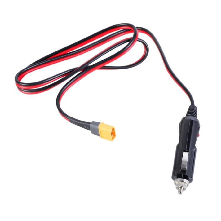 Flexible XT60 Male to Car Power Socket Male Cable for Car Energy Storage and Solar Panel Providing Stable Current