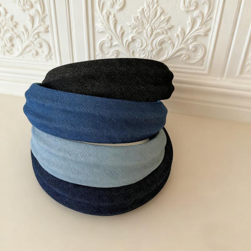 2025 Trendy Korean Wide-Brimmed Headband for Women - Fresh Style Hair Accessory