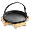 ZISIZ Cast Iron Teppanyaki Griddle Plate