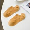 Shallow-mouthed Women's Boat Socks, Thin, Breathable Pure Cotton Socks for Spring and Summer, Candy-colored Solid-colored Women's Short Socks