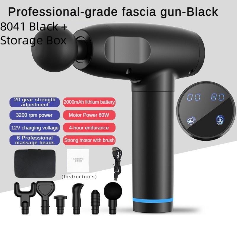 Mini Brushless Motor Multi Gear Adjustment Massager Muscle Relaxation Impact Fascial Gun Professional and Efficient Lithium Battery Massage Equipment