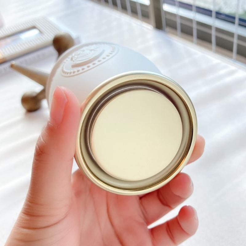 Portapennelli per il trucco retrò con ritratto in rilievo, pettine per strumenti cosmetici, portapenne