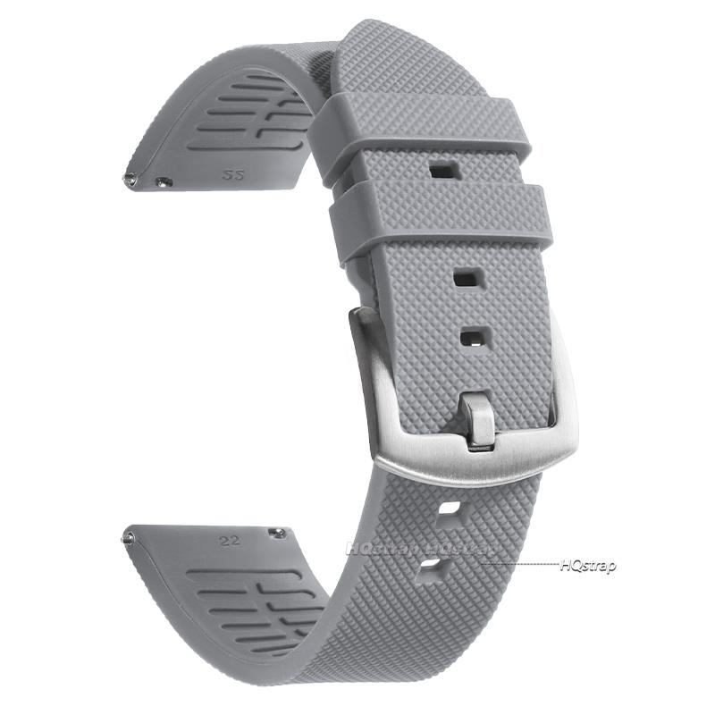 20mm 22mm Rubber Strap High Quality Silicone Watch Band for Omega Soft Sport Belt Waterproof Wristband Quick Release Bracelet