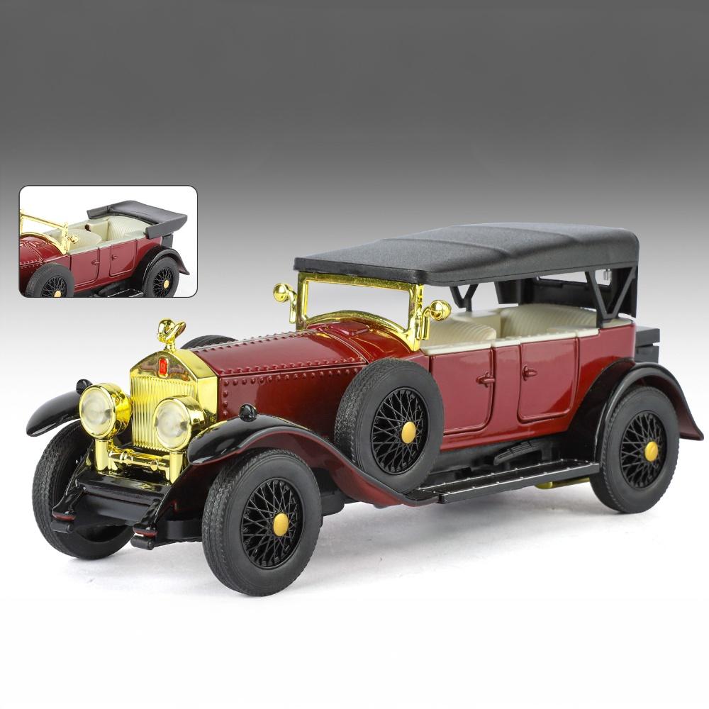 1:32 Rolls Royce Phantom I Classic Luxury Car Alloy Metal Diecast Model Car High Simulation Decoration Children Toy Cars Present