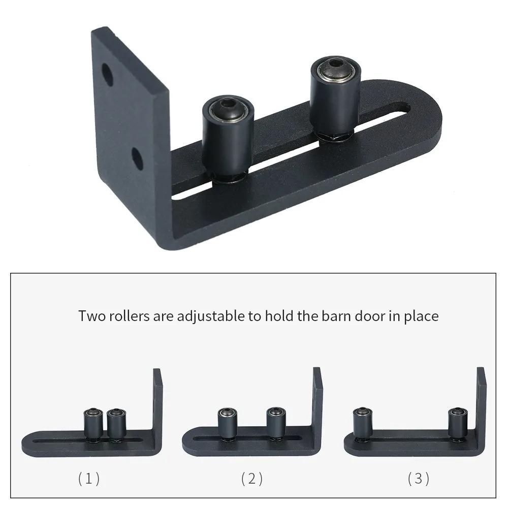 Sliding Door Stay Roller Wall Mount Doors Stopper Door Pulley Barn Door Floor Guide  Door Bottom
