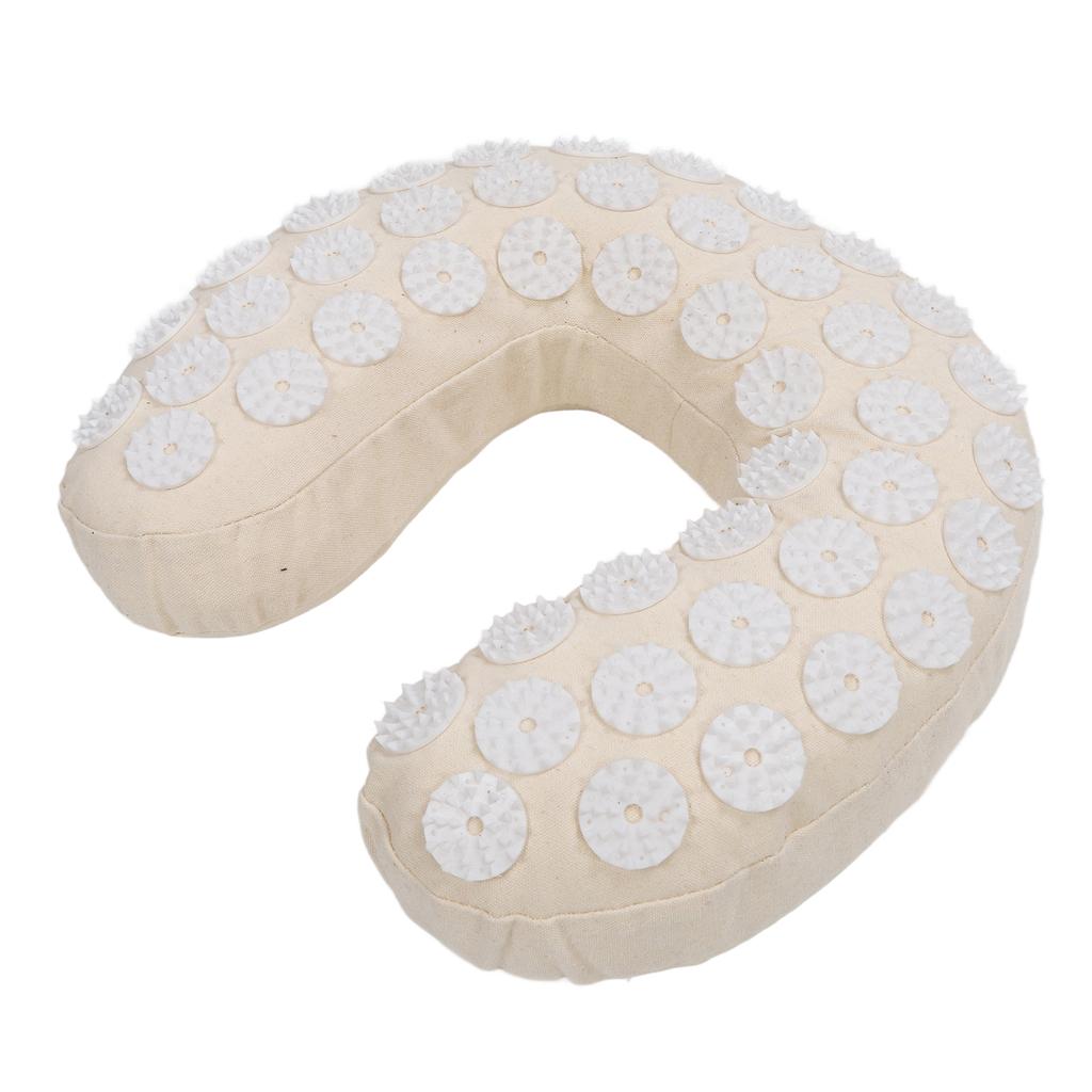 Acupressure Neck Pillow U Shaped Acupoint Massage Reduce Pain Memory Foam Cervical Pillow