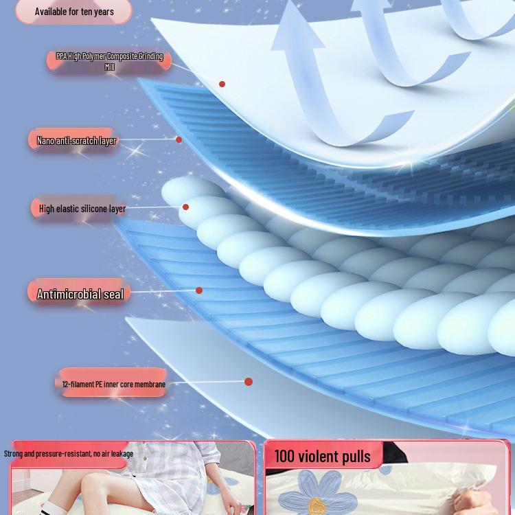 Space-Saving Vacuum Compression Bags for Quilts, Clothes, and Pillows - Solid Color