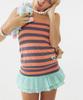 SCULPTOR Eyelet Tutu Mini Skort Mint
