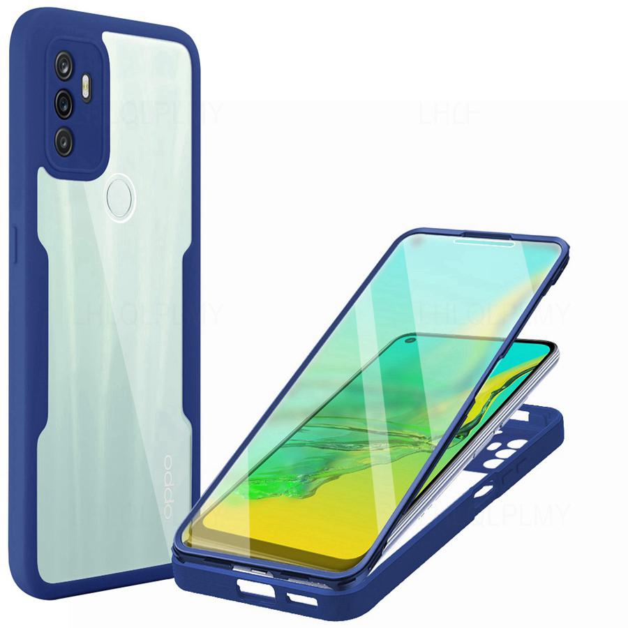 Front Back Protect ShockProof Case For OPPO A40 A40M A96 A76 A52 A72 A15 A54 A74 A94 5G A79 A5 A9 2020 A53 A16 Find X5 Pro Cover