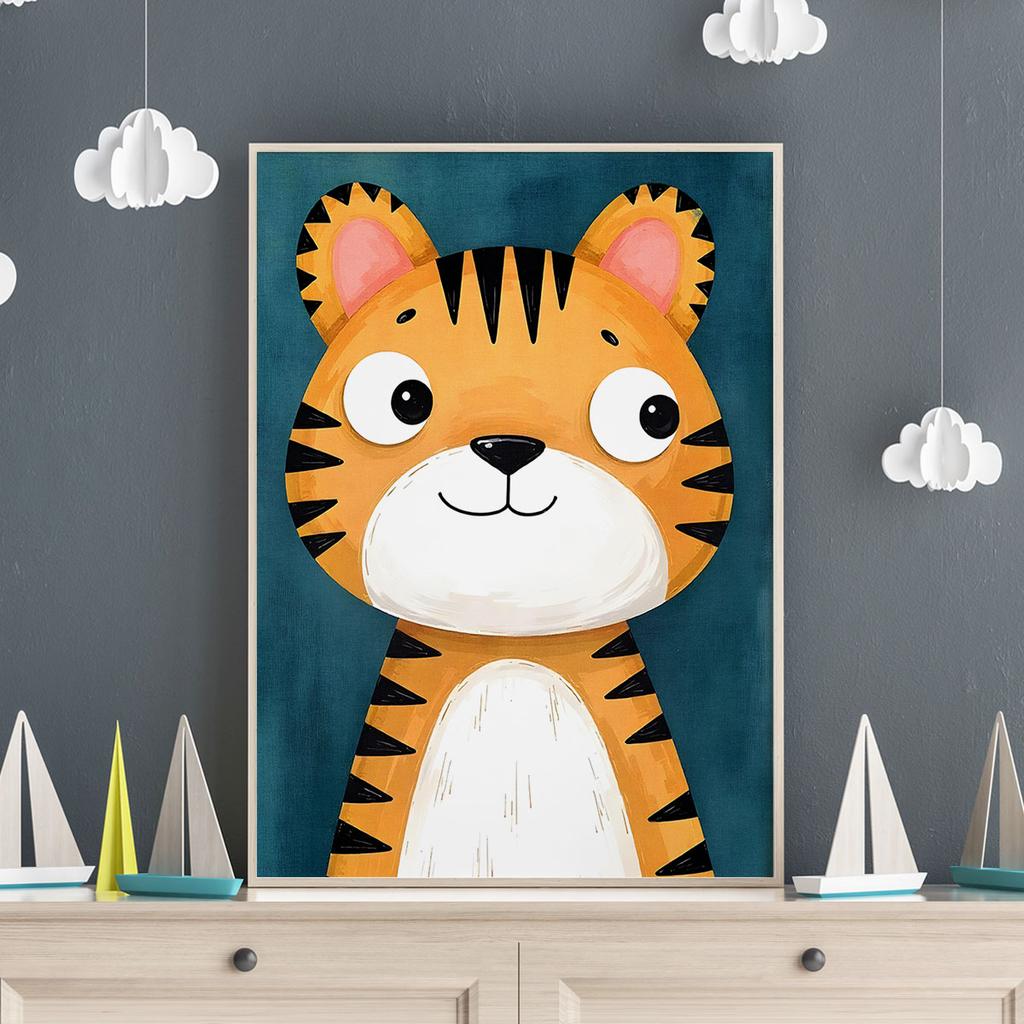 Poster Posters for Children Tiger