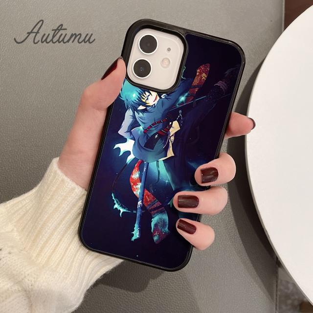 Blue Exorcist Anime Phone Case for iPhone 11 12 13 14 Pro Max mini X XR XS SE 2020 6S 7 8 Plus Samsung Galaxy S21 S22 shell