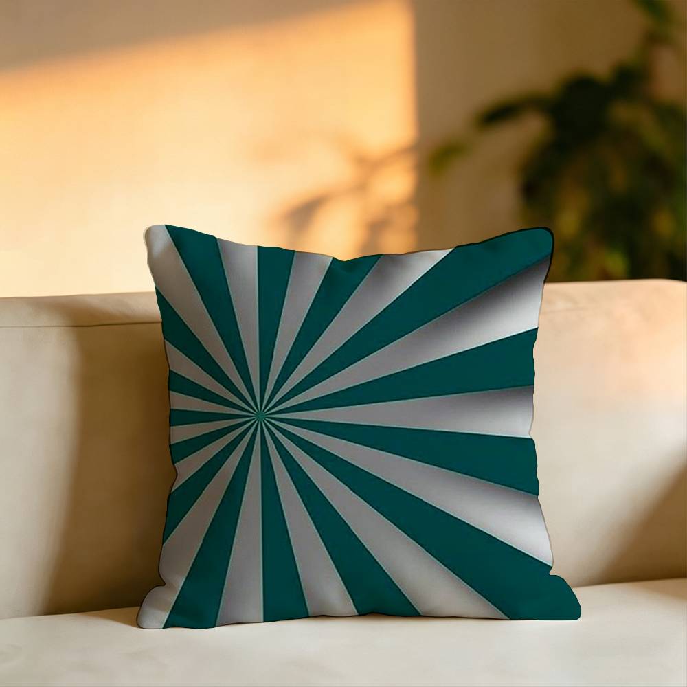 Minimalist Color Art Pillow Case Square DoubleSided Sofa Cushion Cover Bedroom Bedside Pillow