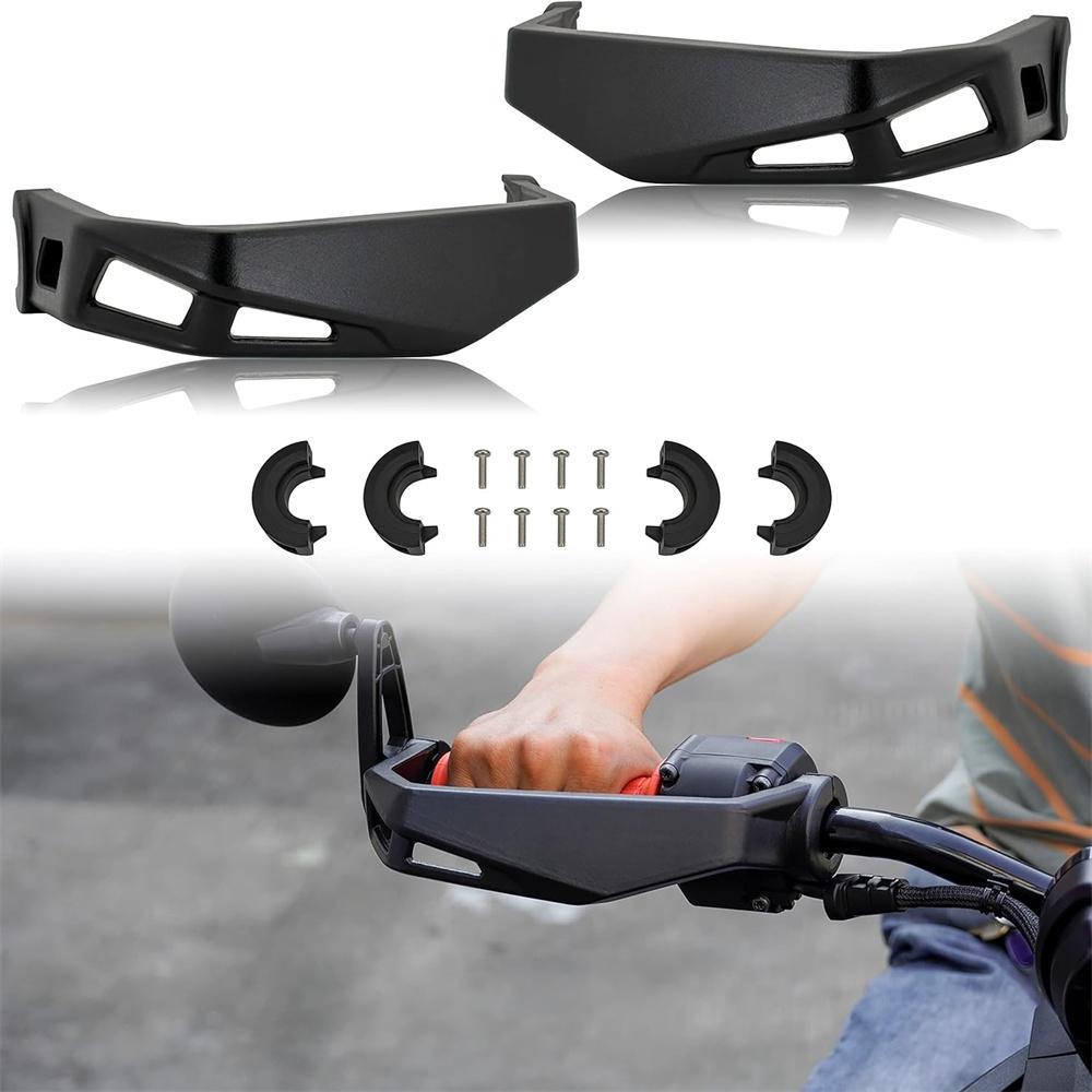 2x Black Handguards Hand Guards Kit For Can-Am Ryker 600 900 Ryker Rally Edition