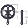 DeeRace Single Chainring Bike Crank Arm Set 52T 170mm Crankset