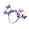 Floral Headbands For Kids And Girls Butterfly Crown Adjustable Flower Hair Accessories For Photography Props