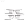 Car Inner Door Handle Bowl Decoration Cover Trim For Toyota Land Cruiser Prado FJ150 150 2010 -  Matte Accessories Interior