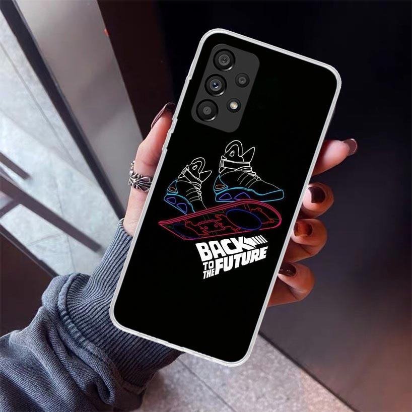 Back To The Future TV Phone Case For Samsung Galaxy A12 A52S A42 A32 A22 A51 A50 Note 20 Ultra 10 S10 Plus A71 A70 A31 A30 A10S