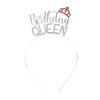 Birthday Crowns for Women, Birthday Queen Rhinestone Tiara, Happy Birthday Queen Headband, Birthday Crown for Girls Tiaras