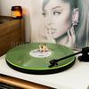 30cm Acrylic Turntable Slip Mat Reduce Static Dust Noise Replacement Record Platter Slipmat for 12 Inch LP Vinyl Record Player