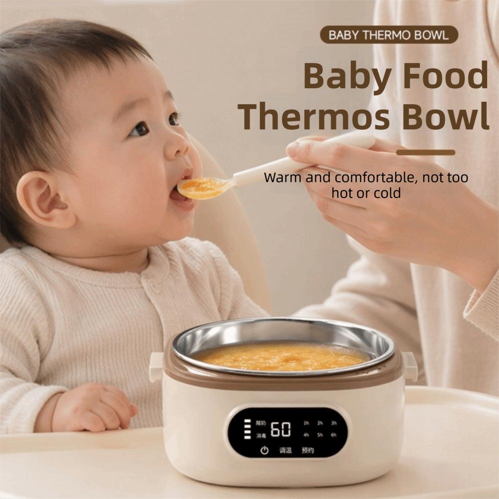 Rechargeable Food Warmer Heating Function Electric Heated Lunch Box Hot Meal Container  Outdoors