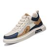 High-top Board Shoes Men's Summer Mesh Men's Shoes 2024 New Breathable Hollow Casual Trendy Shoes Students and Teenagers
