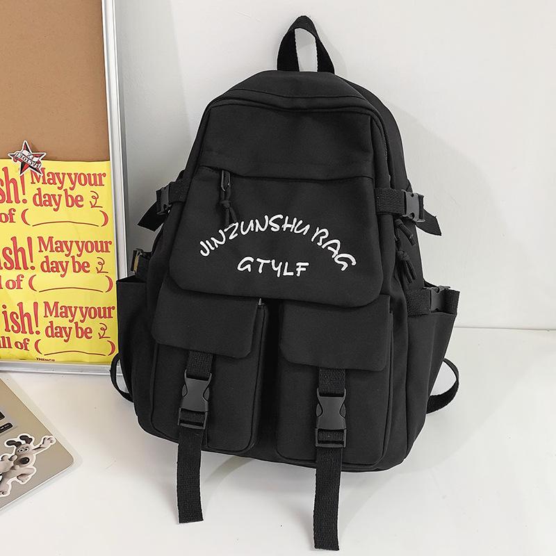 

Школьный рюкзак мужской для студента колледжа с цепочкой, для ученика средней школы, высокого качества, модный, для девочки, ученика средней школы, ученика начальной школы