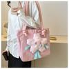 Lightweight Oxford Cloth Tote Bag for Women Large Capacity Shoulder Underarm Bag