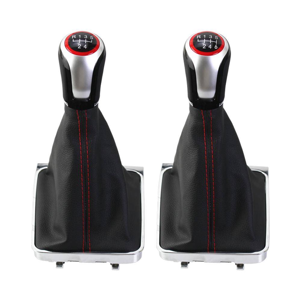 New Product Car Accessories 5/6 Speed Manul Gear Shift Knob For VW Passat B6 2005 2006 2007 2008 2009 2010 2011 Interior