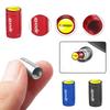 4Pcs Metal Car Tire Valve Cover Wheel Stem Dustproof Air Cap Case For Ferrari Roma Spider SF90 Superfast Competizione LaFerrari WM0