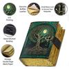 Tree of Life Leather Grimoire Journal:  Book of Shadows