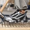 Men's Safety Shoes For Work Anti Smashing Anti Puncture Breathable Silver Gray