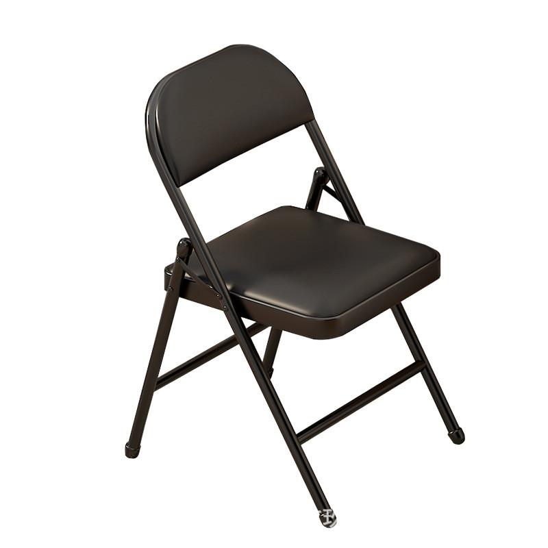 Outdoor Portable Foldable Chair Simple And Multifunctional Leisure Stool Office Training Chair With Backrest