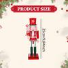 Christmas Decoration Standing on A Base Nostalgic Doll for Desk Centerpiece