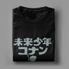 Conan The Future Boy Unisexs T Shirt Novelty Tees Short Sleeve Round Neck TShirts Cotton Gift Idea Clothing