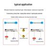 Guangyu Xingzhou 8x E1 + 4x Gigabit Logical Isolation PDH Fiber Multiplexer