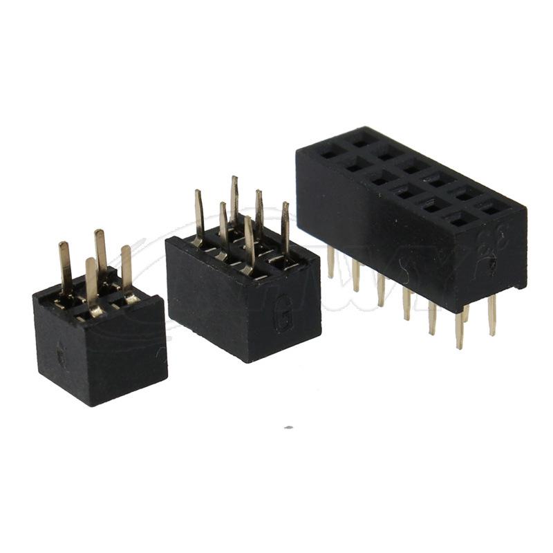 2.0mm Dual Row Female Header and Socket 2*2p-40p