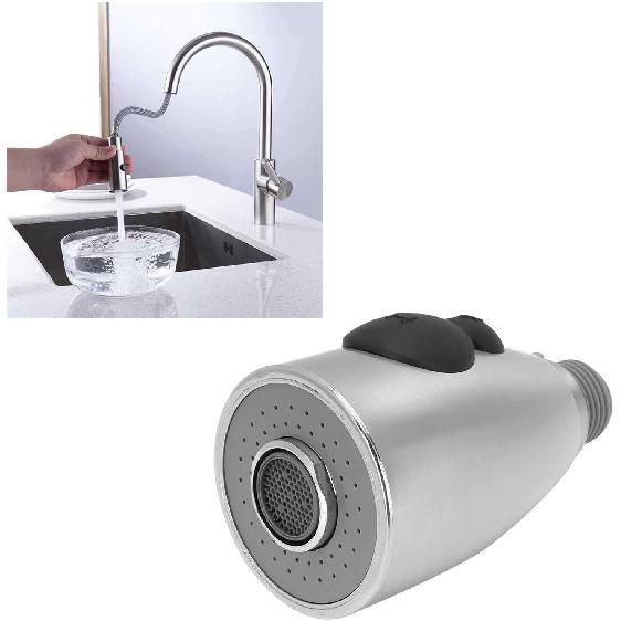 Garosa G1/2 Kitchen Faucet Sprayer Head Replacement Pull Out Faucet Spray Sprayer Head Nozzle Sink Faucet Sprayer Attachment for Kitchen Bathroom