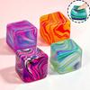 Needoh Marble Swirl Nice Sensory Cube Venting Toy Soft Maltose Knead Stretch Calm Anxiety Adhd Focus Toy For Adults Gift