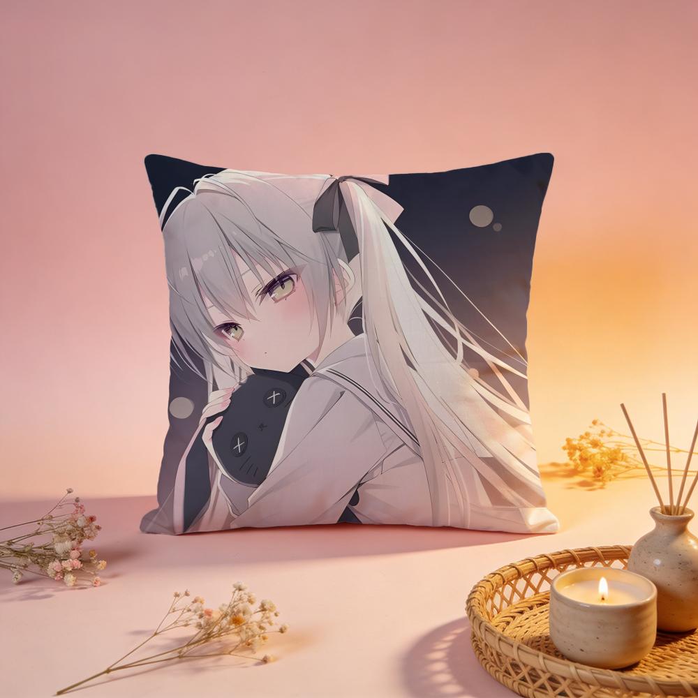 Popular Yyosuga no Soraed Cushion Cover Comfortable Durable Pillow Cover MultiScene for Home Office Car Sofa