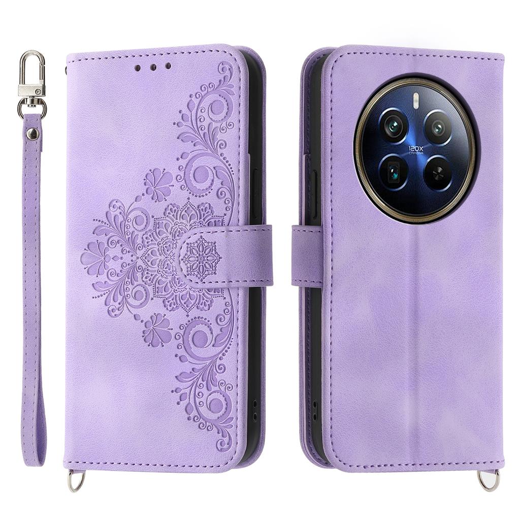 For Realme 12 Pro+ 5G/Realme 12 Pro 5G Multiple Card Slots PU Leather Case Stand Phone Cover