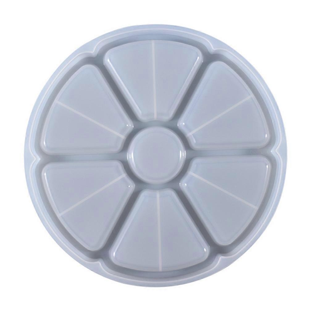 DIY Mold Nut Snacks Tray Organizer Box Dish Silicone Mold Tray Coaster Resin Mold Serving Board Plate Epoxy Resin Mould