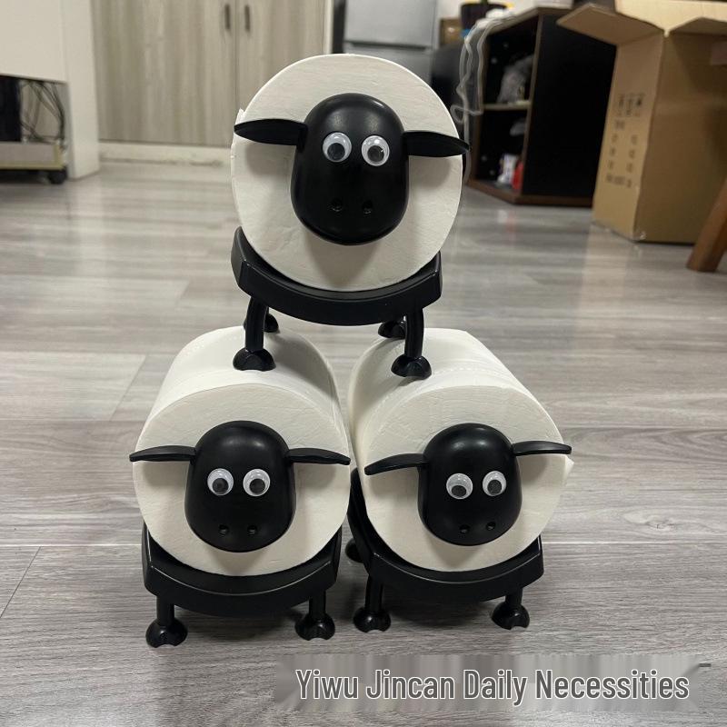 Creative Sheep Toilet Paper Holder for Home Use 2025