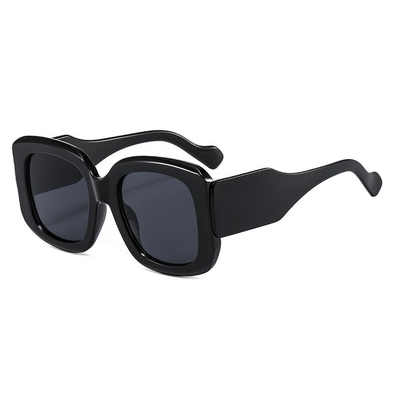 New Oversized Square Sunglasses Vintage Women Fashion Sun Glasses Green Red Shades Big Uv400 Men Luxury Brand Male Female