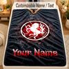 Flannel BlanketFC Twente Custom Name Text Personalized Soft Warm Throw Blanket Home Decor Gift