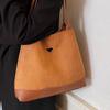 Autumn Deer Leather Velvet Underarm Bag for Women New Fashion Korean Version Tote Bag Simple Large Capacity Shoulder Bag for Women