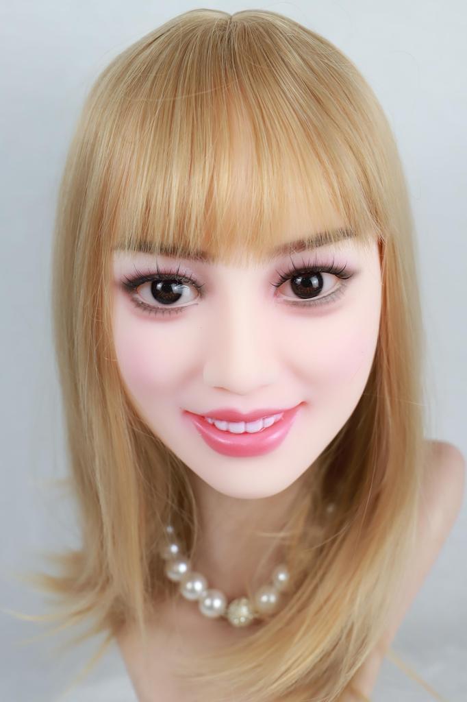 Figurhuvud Endast Högkvalitativt TPE-huvud Huvud Endast Peruktyp 2 Typer av Anslutning Peruktyp Kort Hår Inte #212-Blond (Stativ ingår)