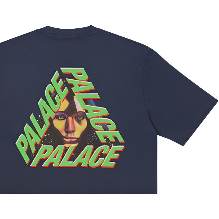Palace G-Face póló Sötétkék Unisex Streetwear P21TS135