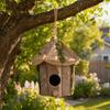 Wood Hanging Bird House Exquisite Design Garden Birdhouse Wooden Birdhouse  Outdoor Garden